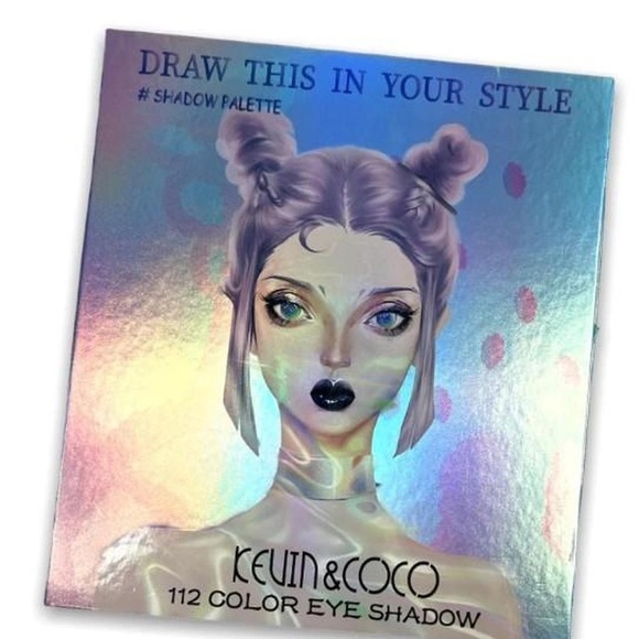 KEVIN&COCO DRAW THIS IN YOUR STYLE 112 COLOR EYE SHADOW - Picture 2 of 7